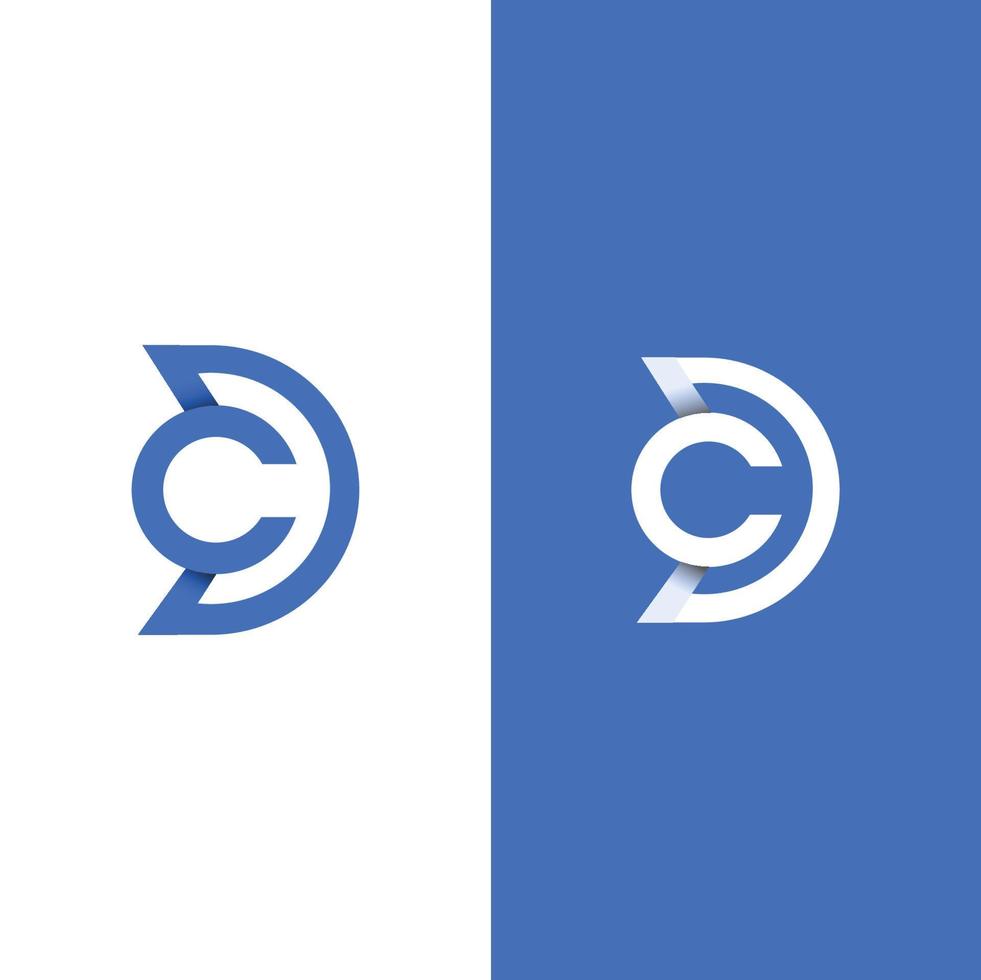 CD or DC Logo vector