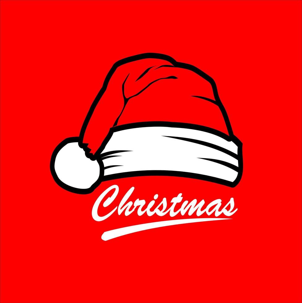 santa claus hat vector