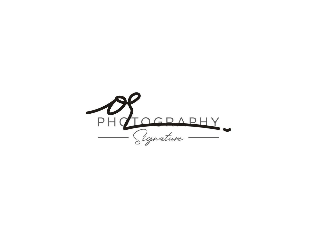 Letter OR Signature Logo Template Vector