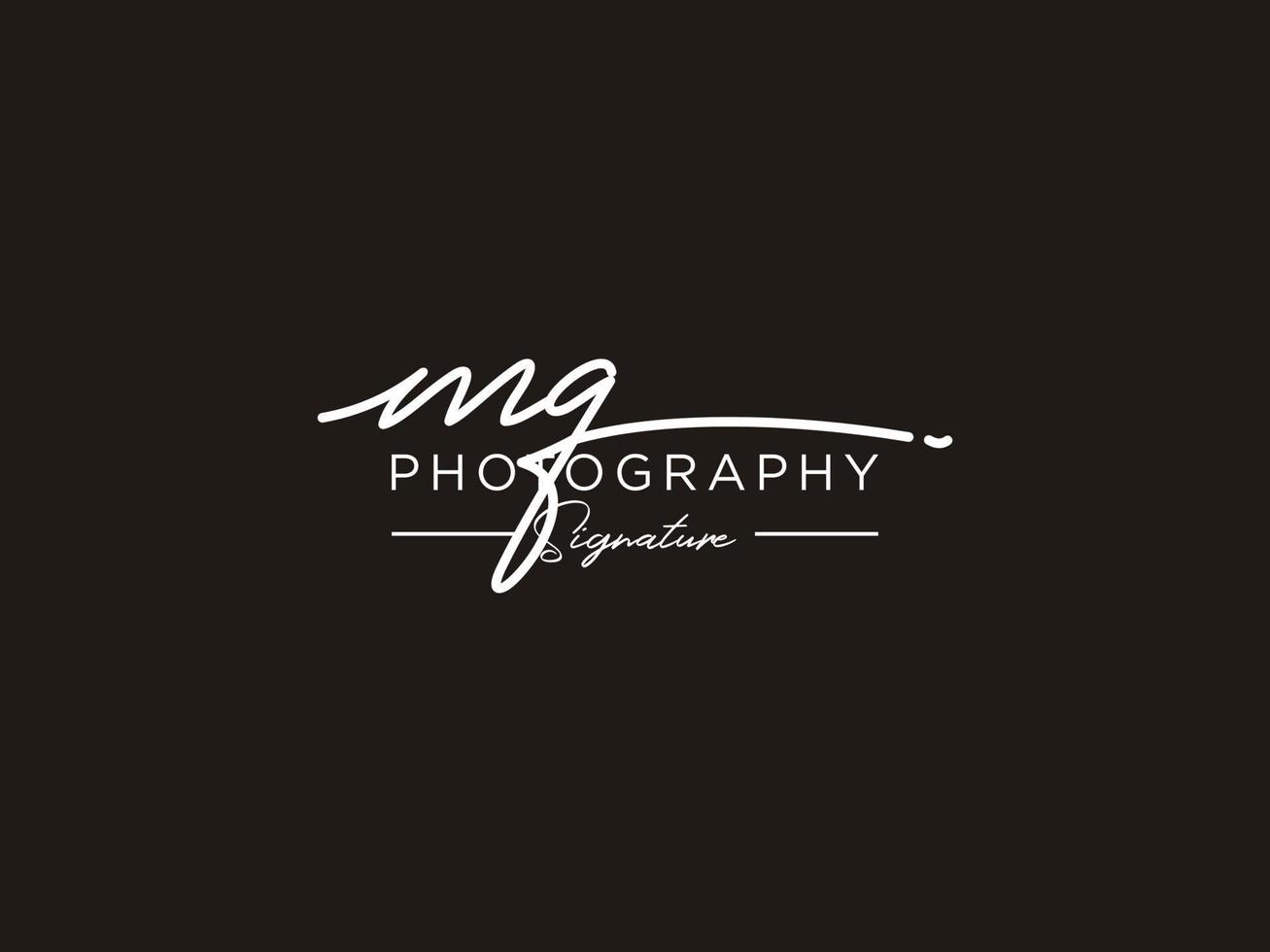 Letter MQ Signature Logo Template Vector