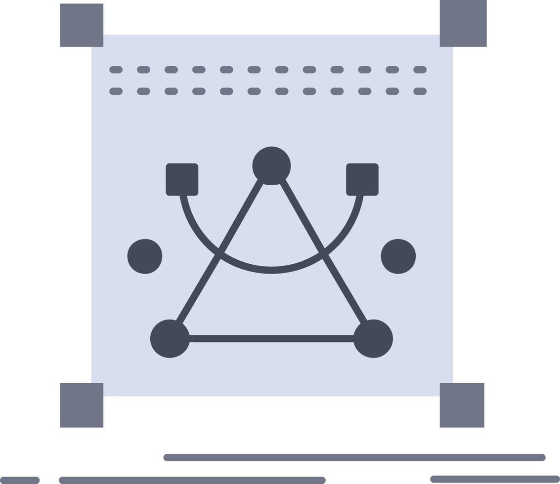 3d edit editing object resize Flat Color Icon Vector