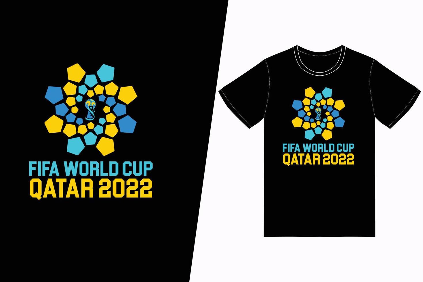 copa mundial de la fifa qatar 2022 diseño de fútbol de la fifa. Vector de diseño de camisetas de fútbol de la FIFA. para la impresión de camisetas y otros usos.