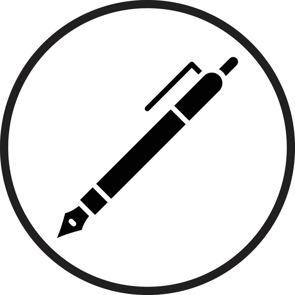 Pen Icon Style vector