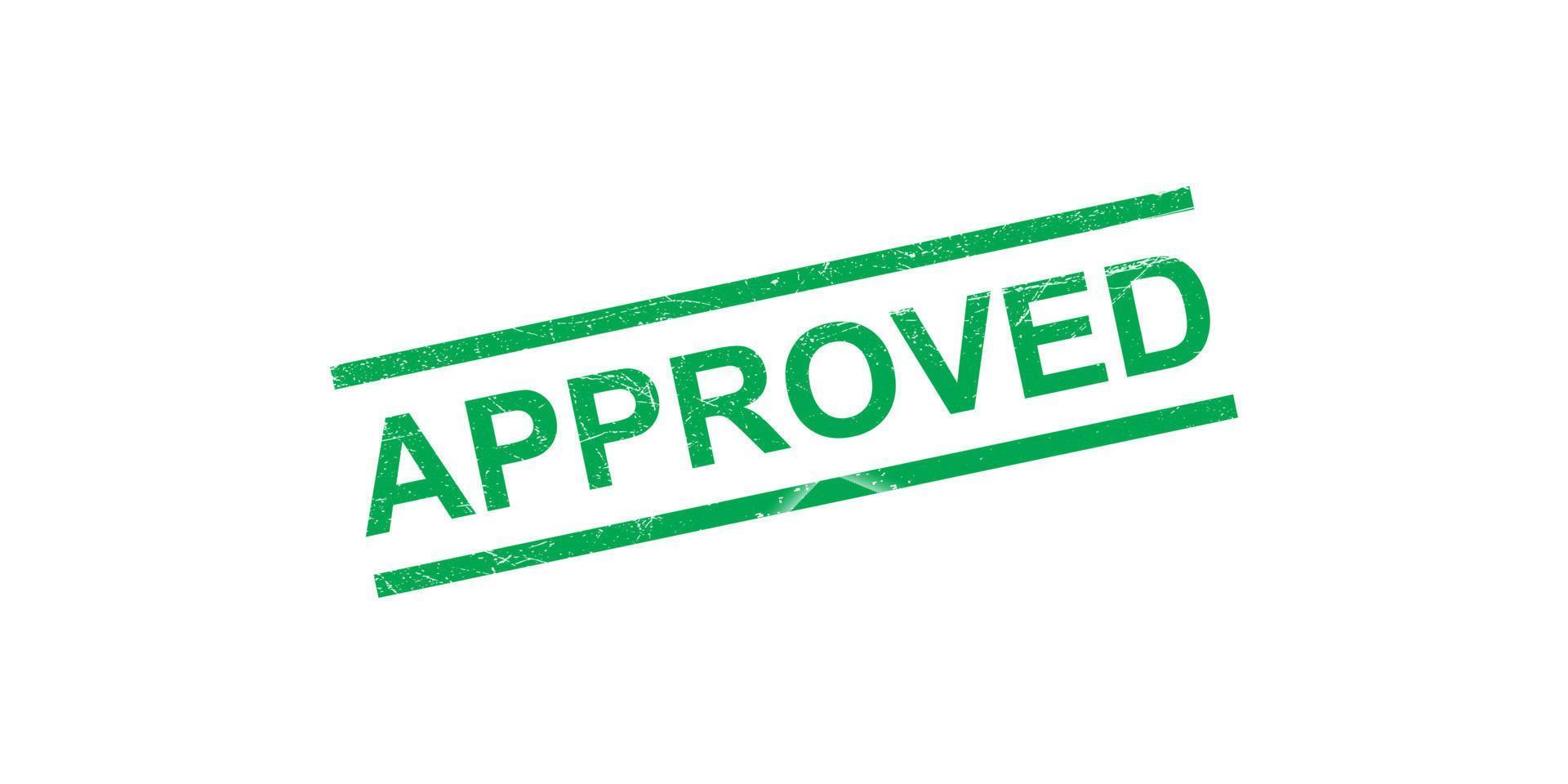 approved icon vector design template