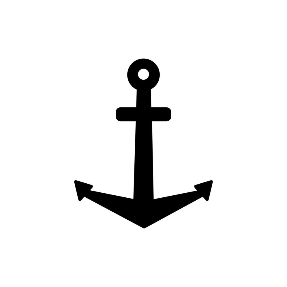 anchor icon vector design template