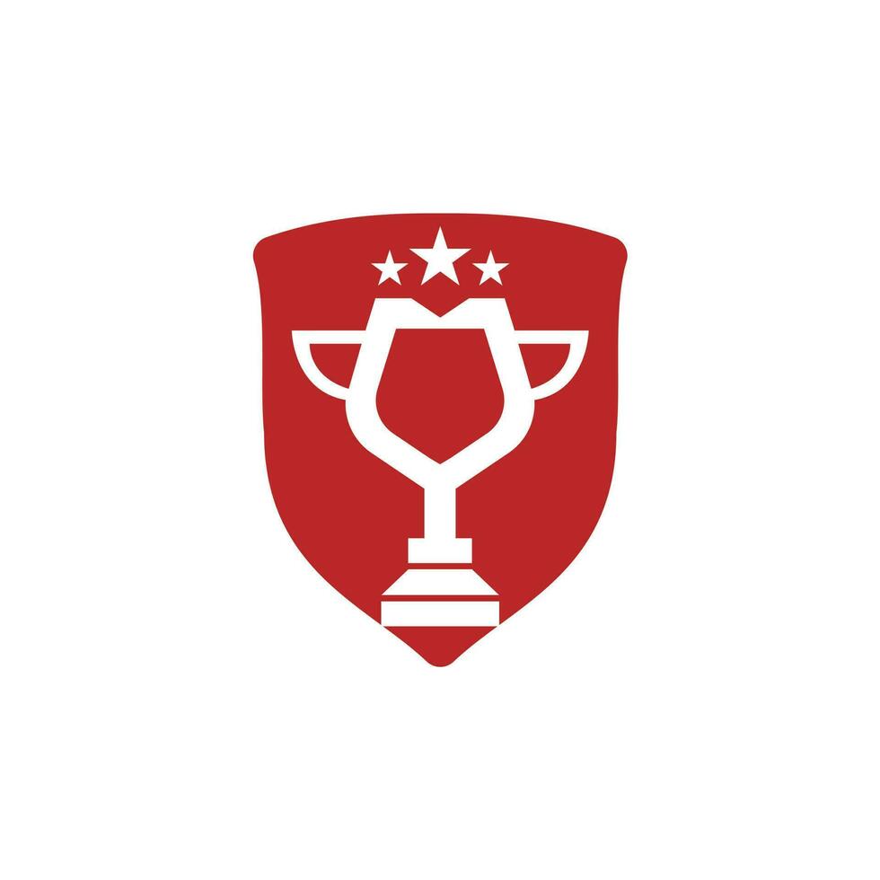 diseño del logotipo de la copa de premio. diseño de icono de trofeo. plantilla de logotipo de premio vector