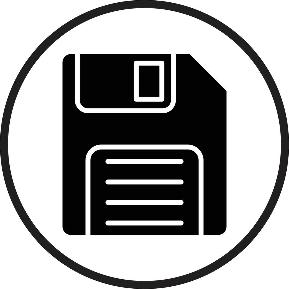 Save Icon Style vector