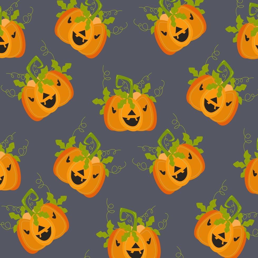 Seamless pattern with halloween perfect for wrapping paper vector
