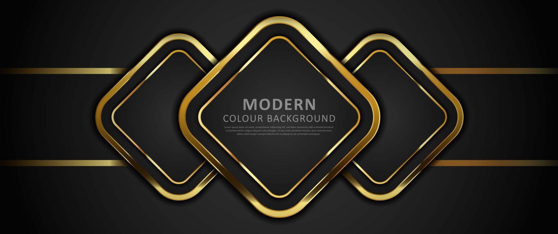 Gold Award Graphic Background and gradient colors. Elegant Glowing Shine Lines. Luxury Premium Corporate Abstract Design Template, Classic Shape Post, Central Screen Visual vector