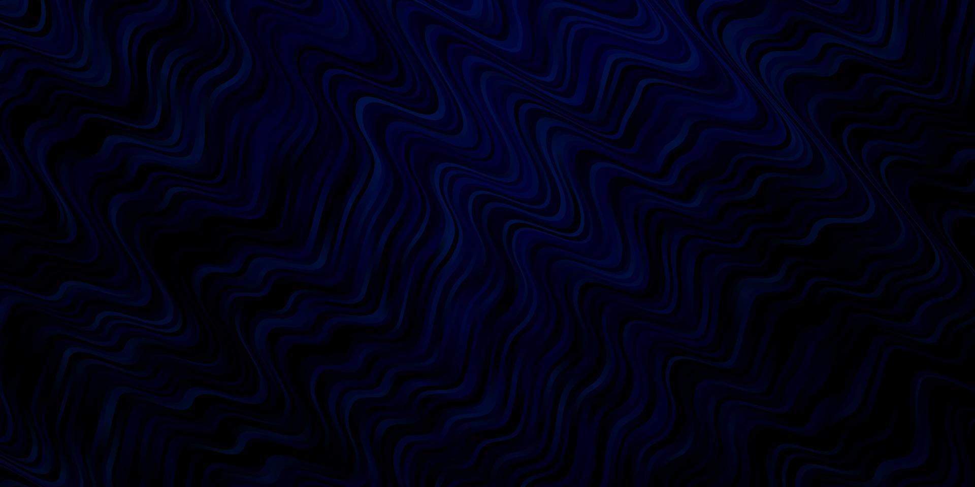 textura de vector azul oscuro con arco circular.