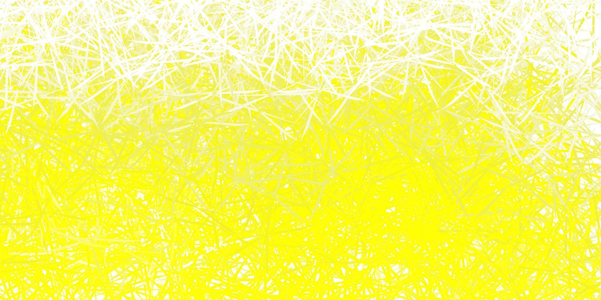 Light Yellow vector background with polygonal forms.