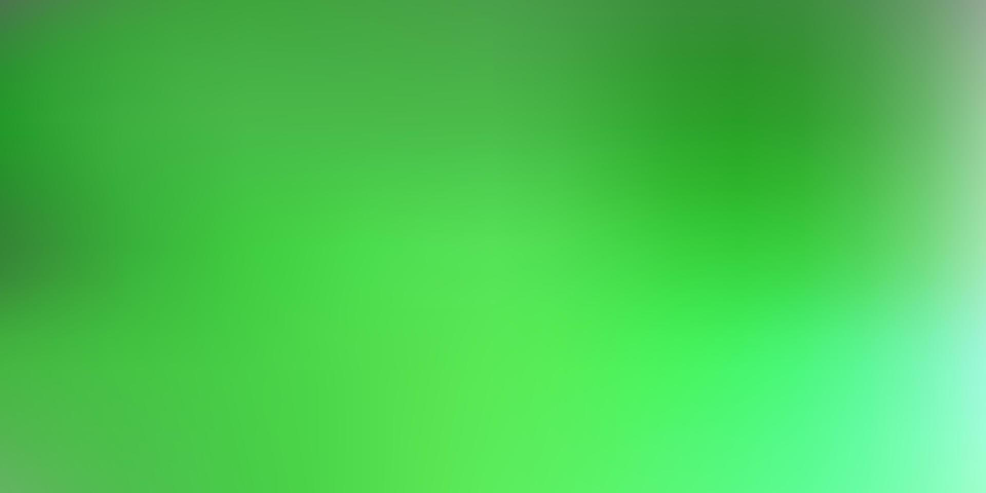 Light green vector blurred pattern.