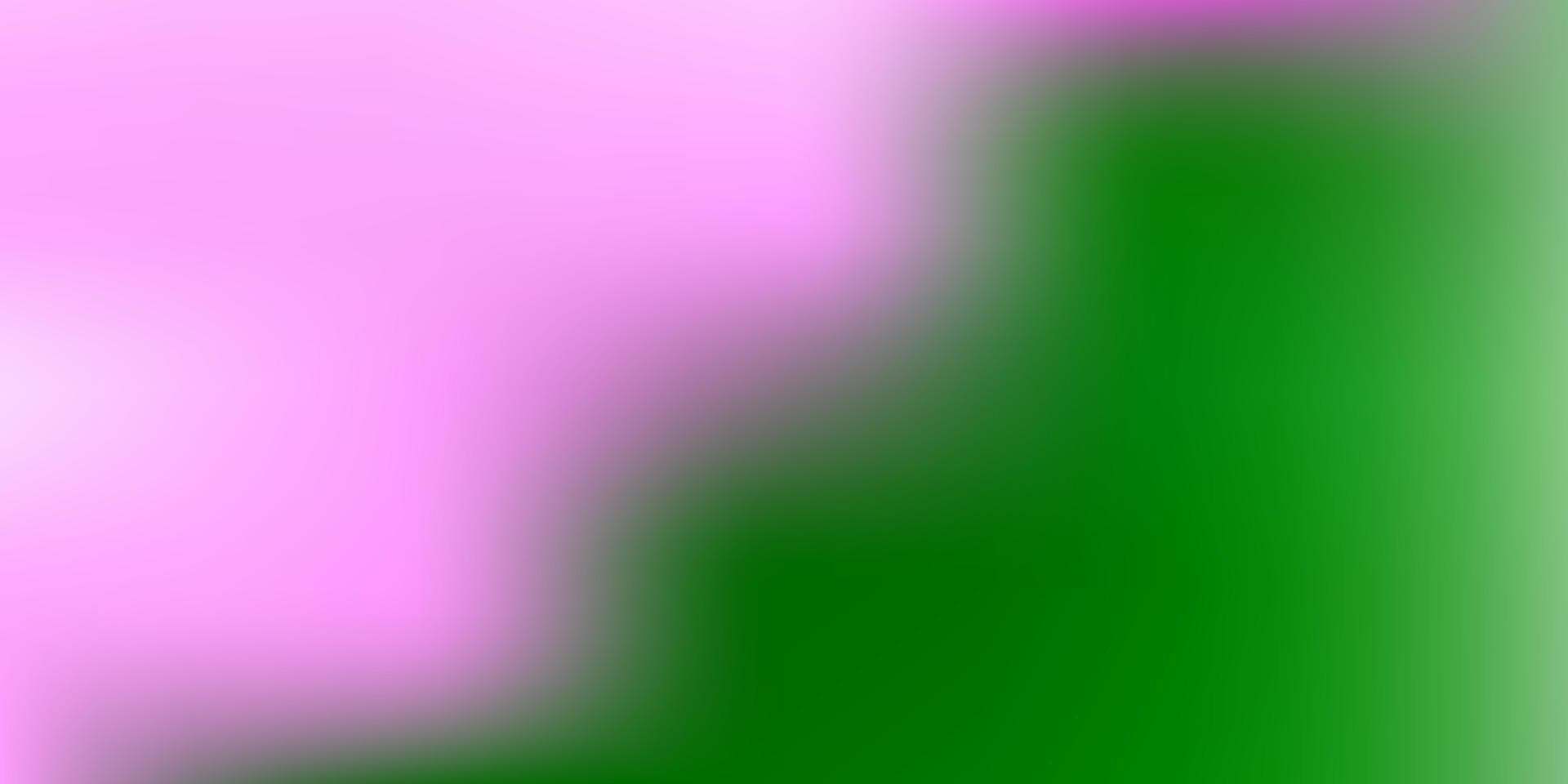 Light green vector abstract blur background.