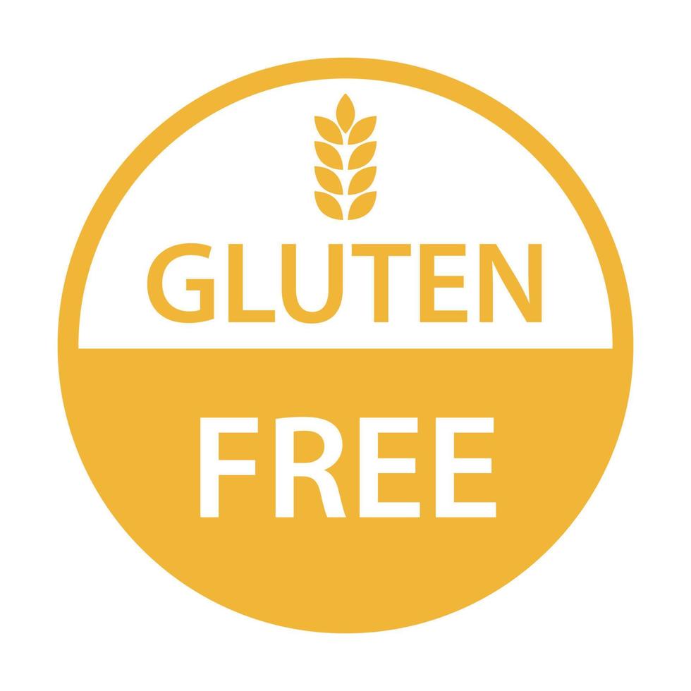 gluten free icon vector for graphic design, logo, website, social media, mobile app, UI illustration