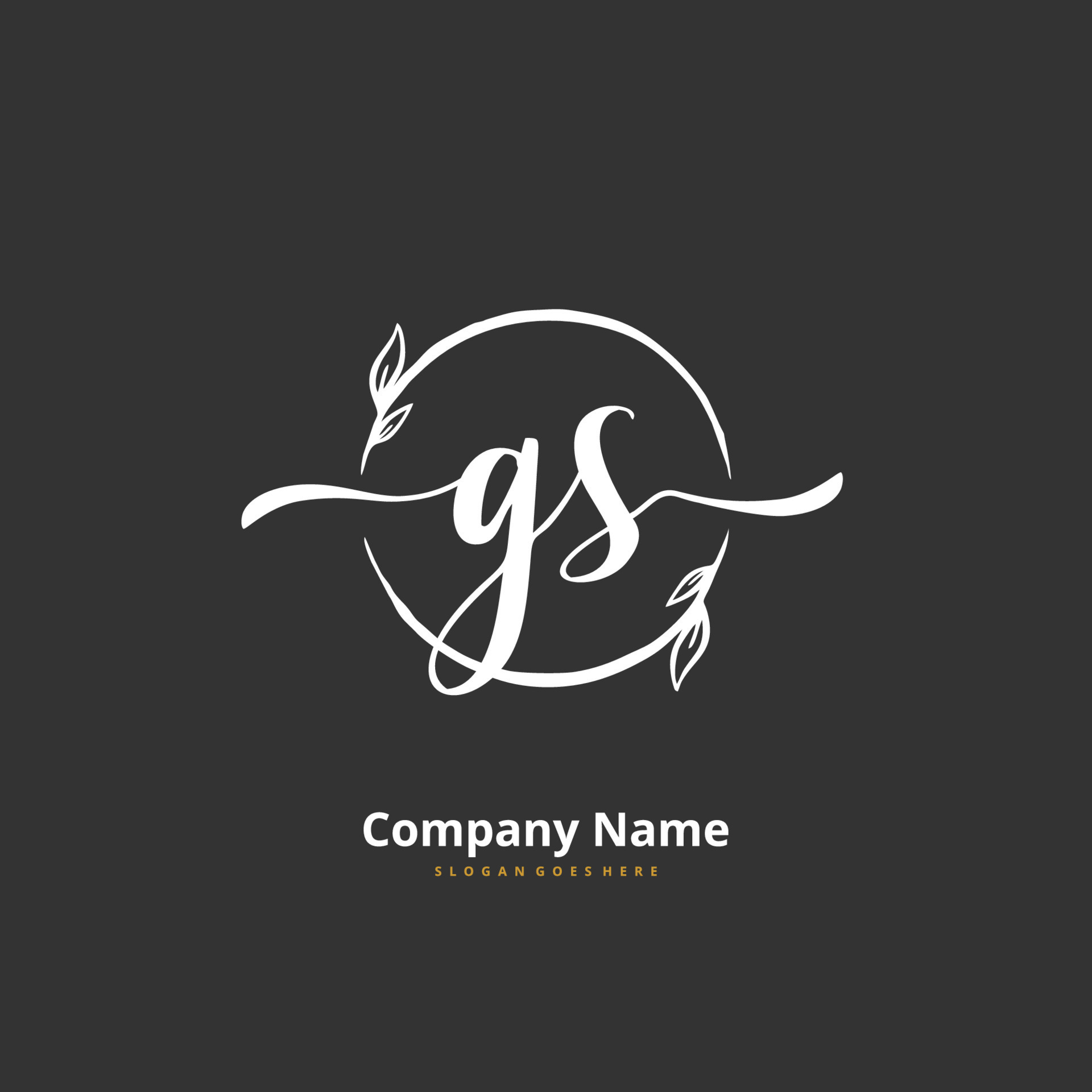 Professional GS Letter Logo Design For Your Business - Brand Identity
