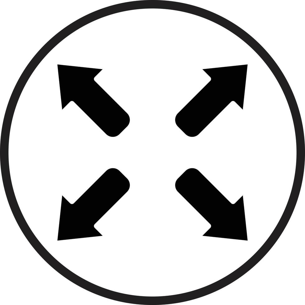 Maximize Icon Style vector