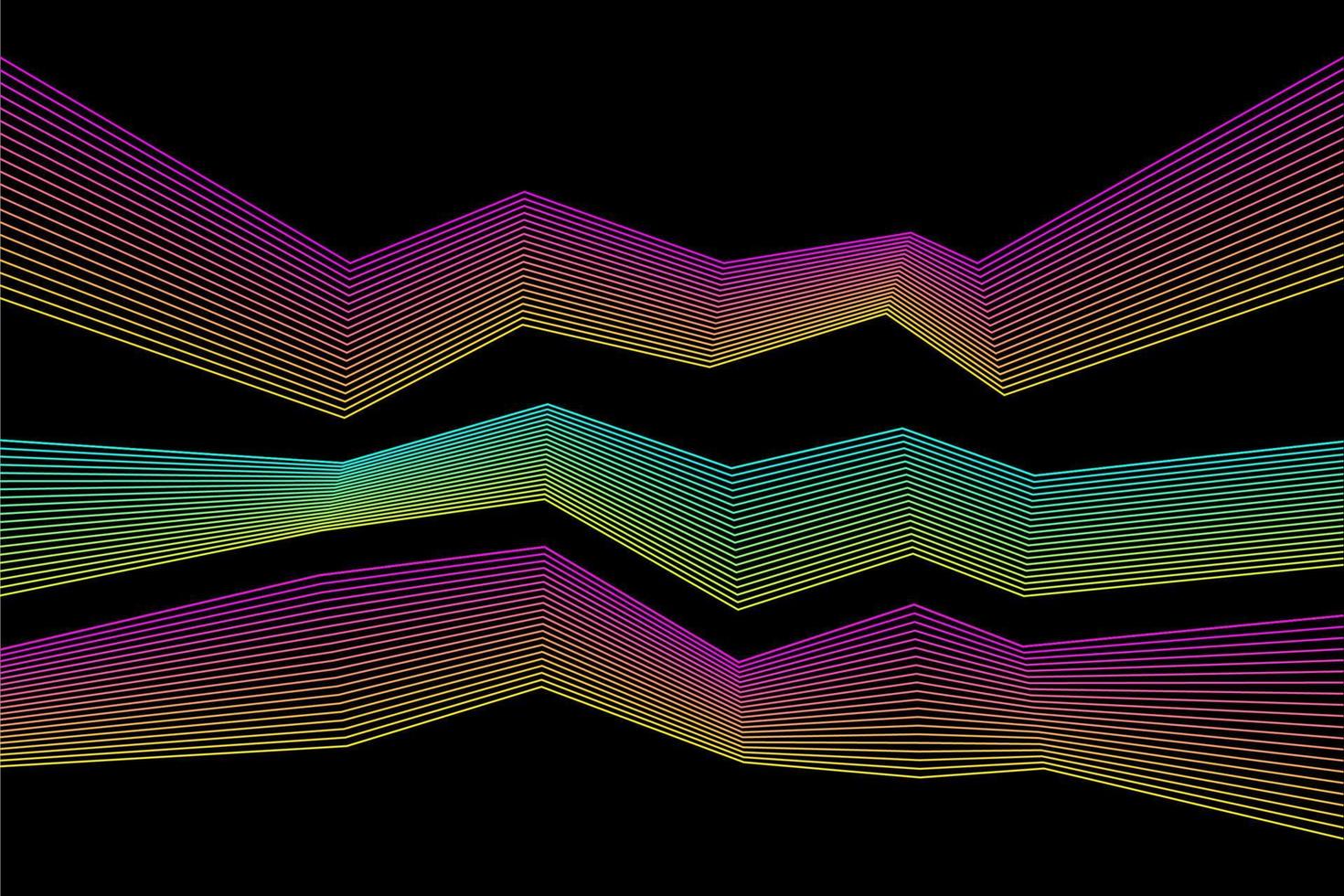 Line broken stripes futuristic pattern background. Line artwork for design flyer, club party invitation, shop poster etc. vector