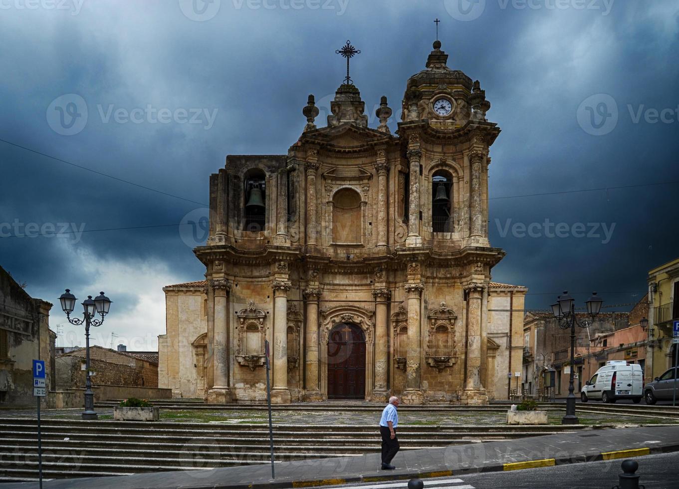 Church of Sant'Antonio Abate located in Ferla, Syracuse, Sicily photo