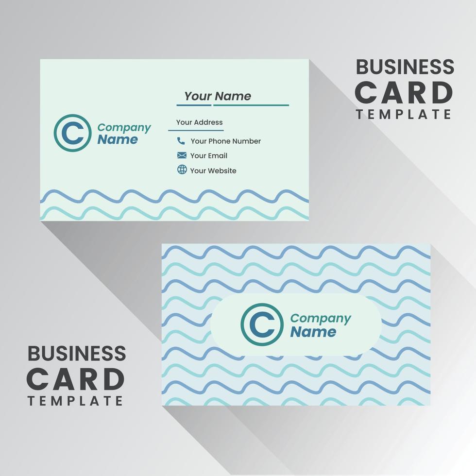 Business cards templates. Modern business cards. Business card layout. vector