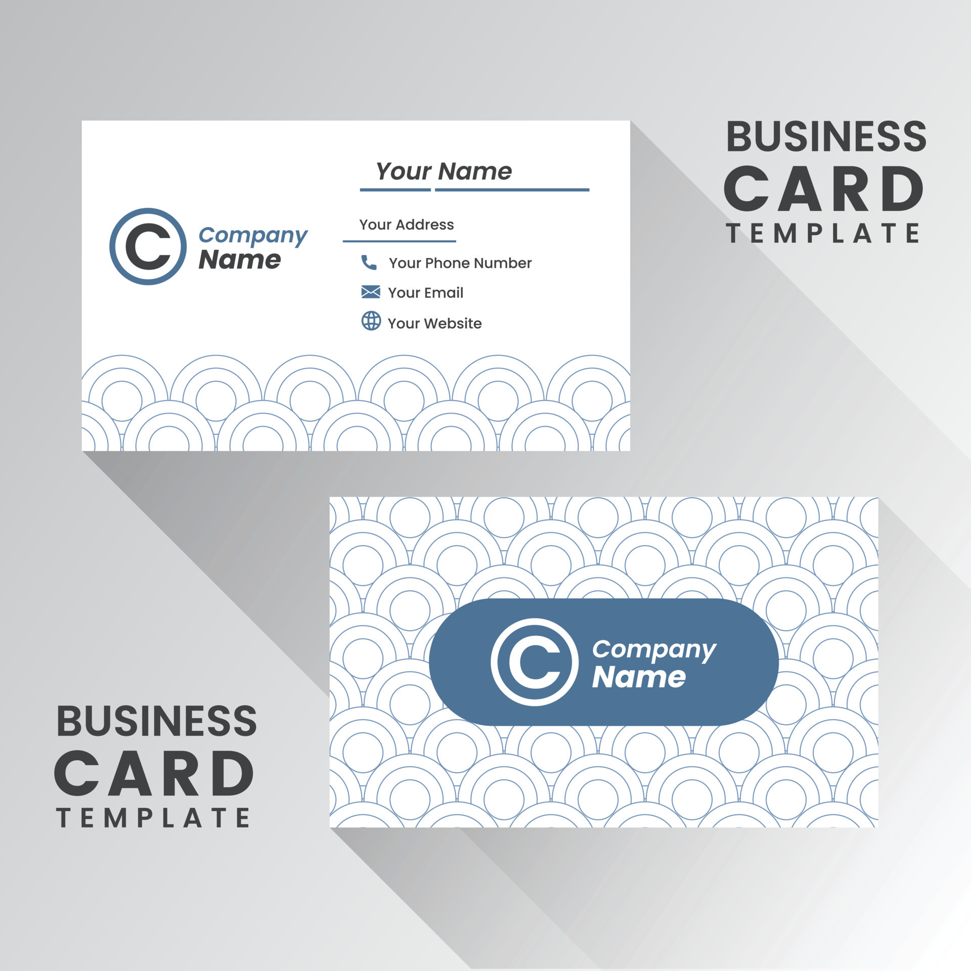 Business Card Powerpoint Template