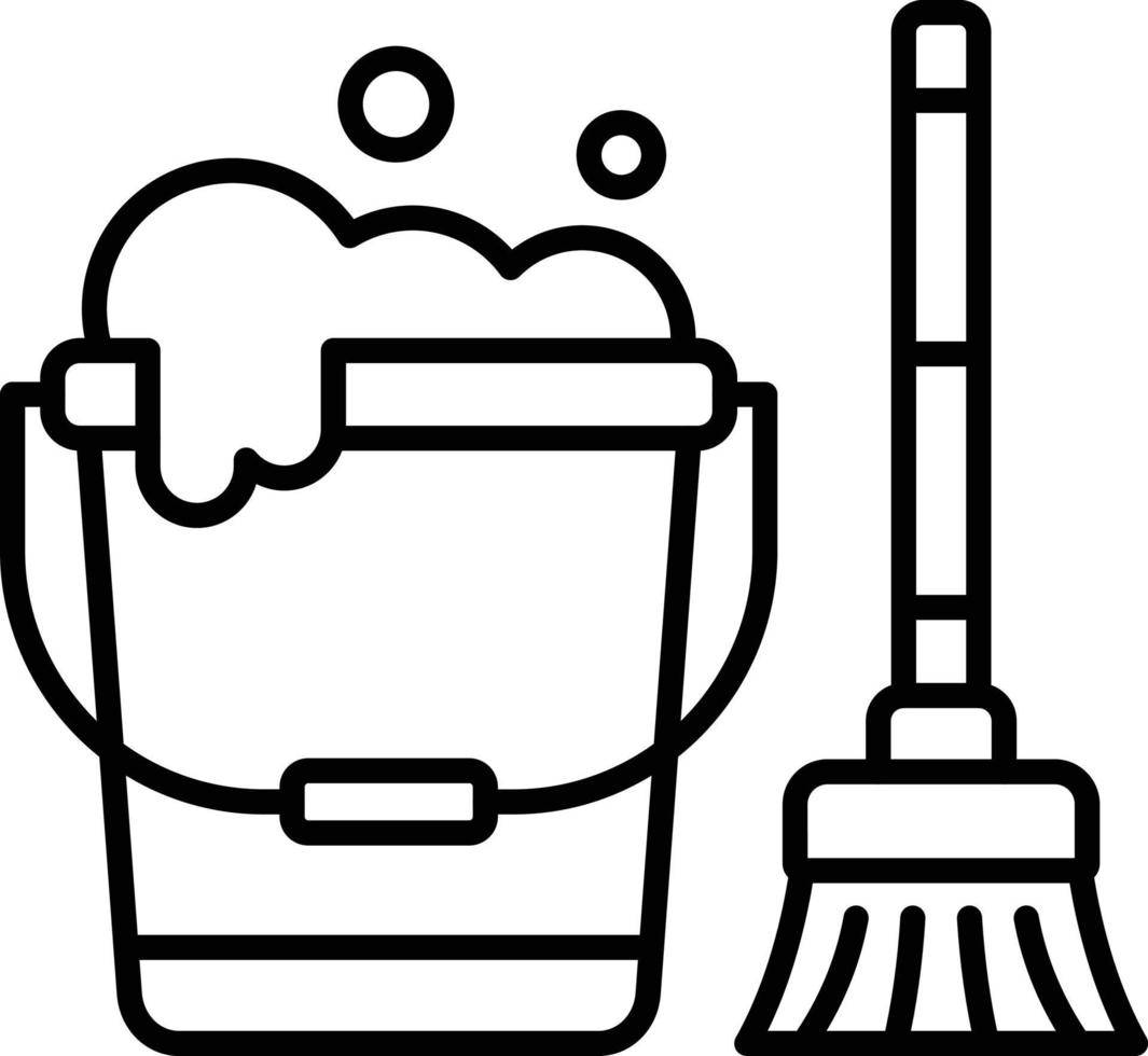 Cleaning Line Icon 13135216 Vector Art at Vecteezy