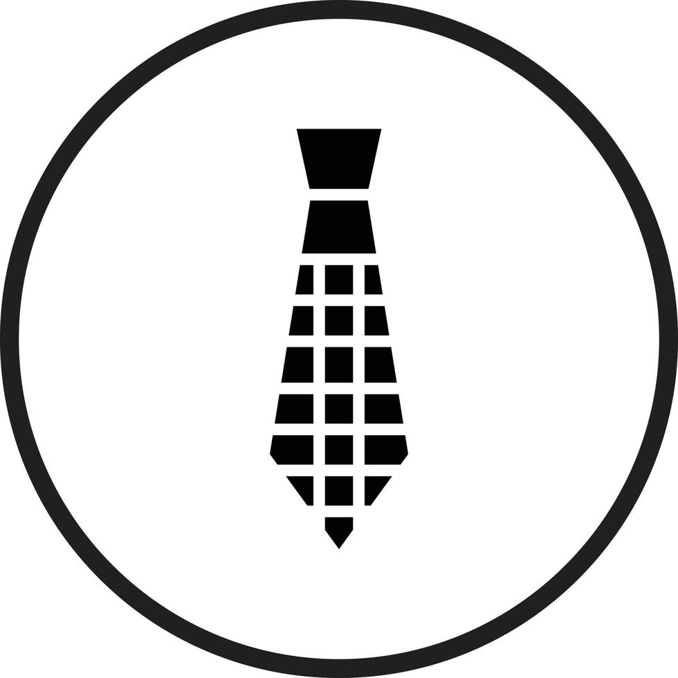 Tie Icon Style vector