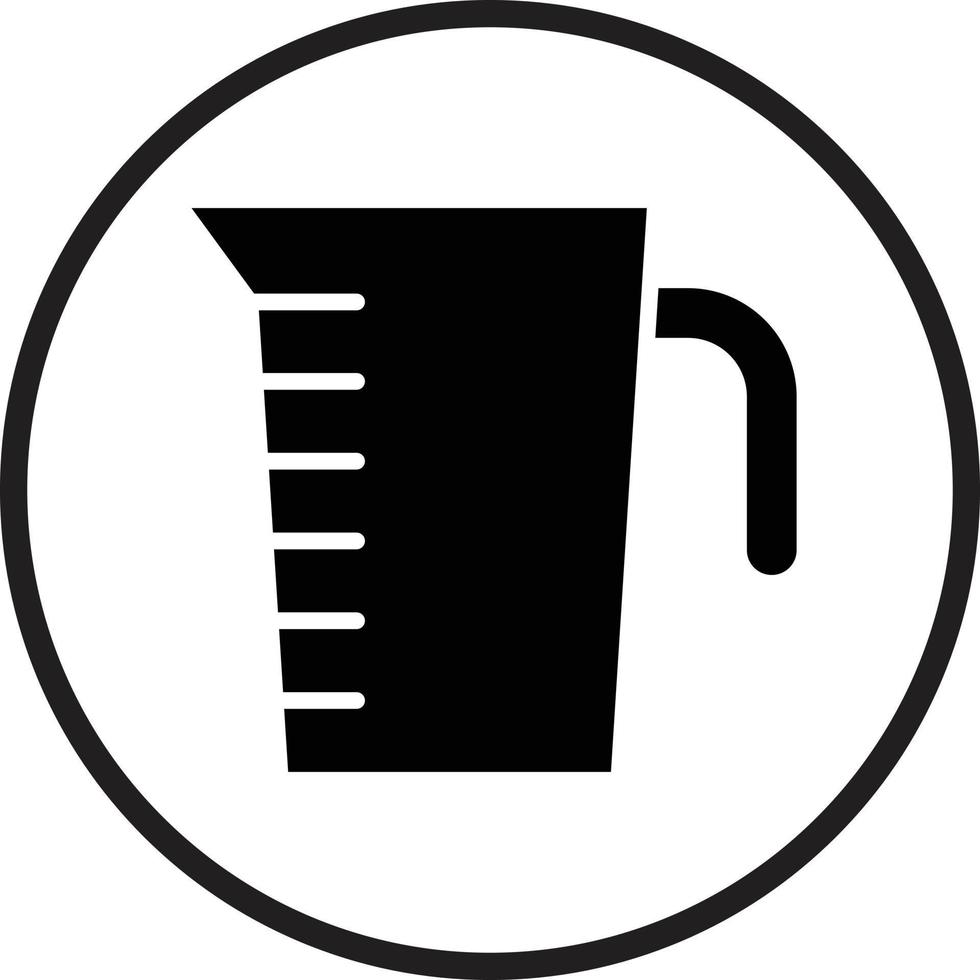 Measuring Cup Icon Style vector