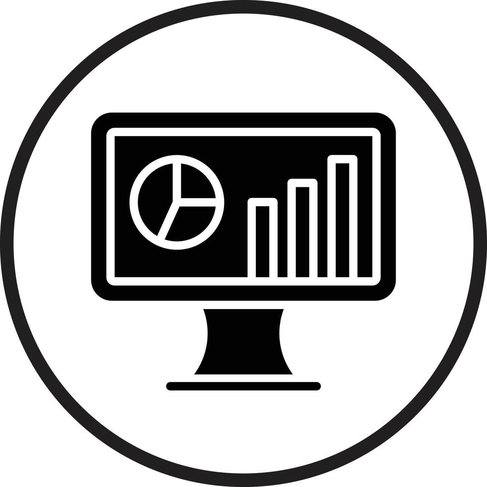Data Analytics Icon Style vector