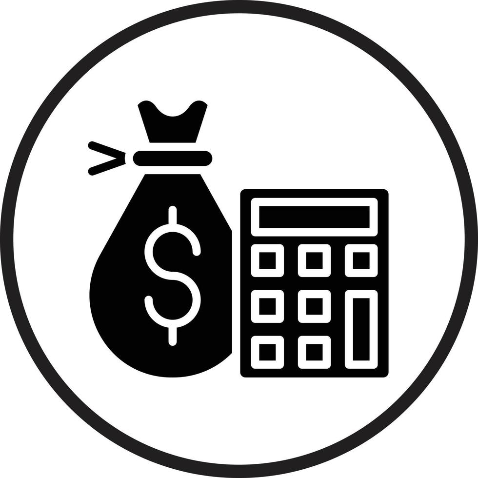 Budget Icon Style vector