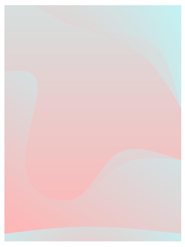 Pastel abstract wave background for poster, billboard, banner etc vector