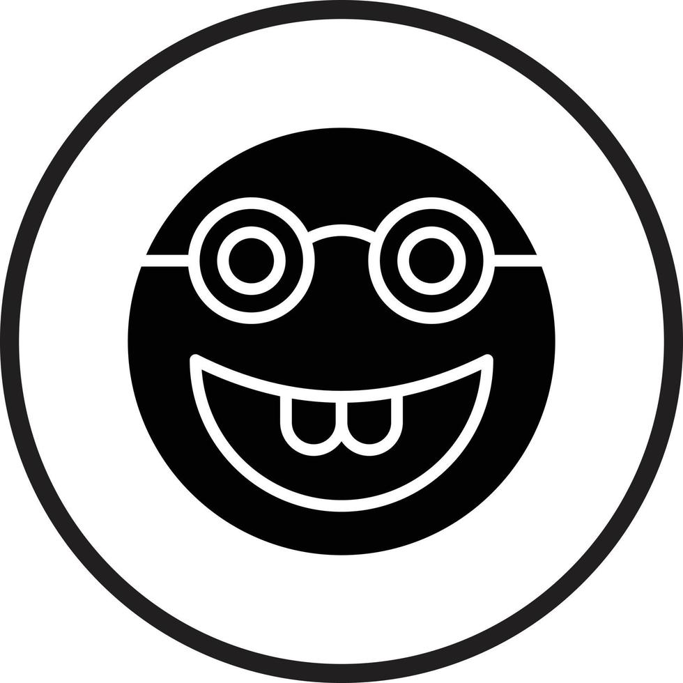 Nerd Icon Style vector