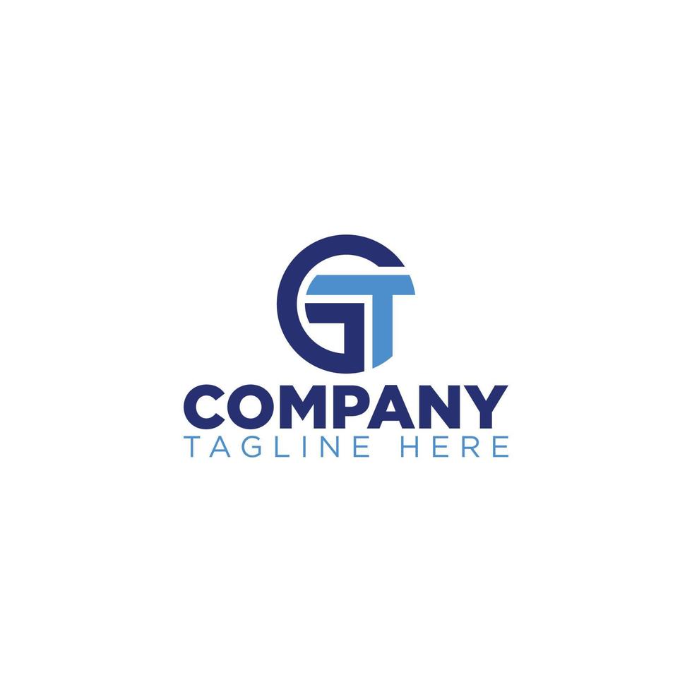 GT letter modern vector logo icon template design