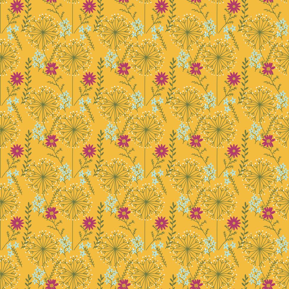 Fall Fabric and Thanksgiving Print Fabric for Autumn. vector