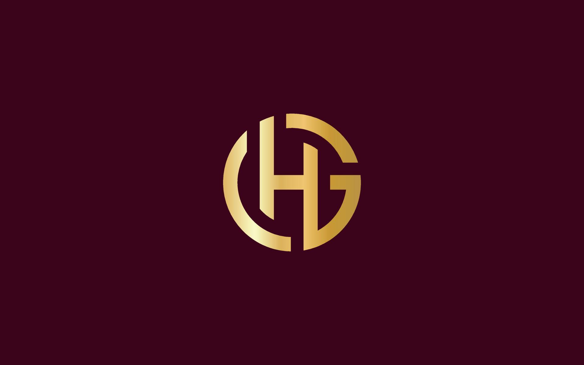 Logo design combination of letters G and H 13138474 Vector Art at Vecteezy