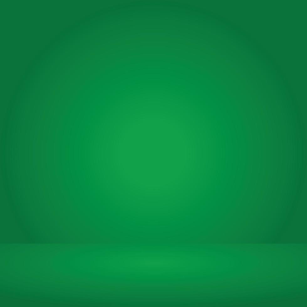 Green gradient background vector