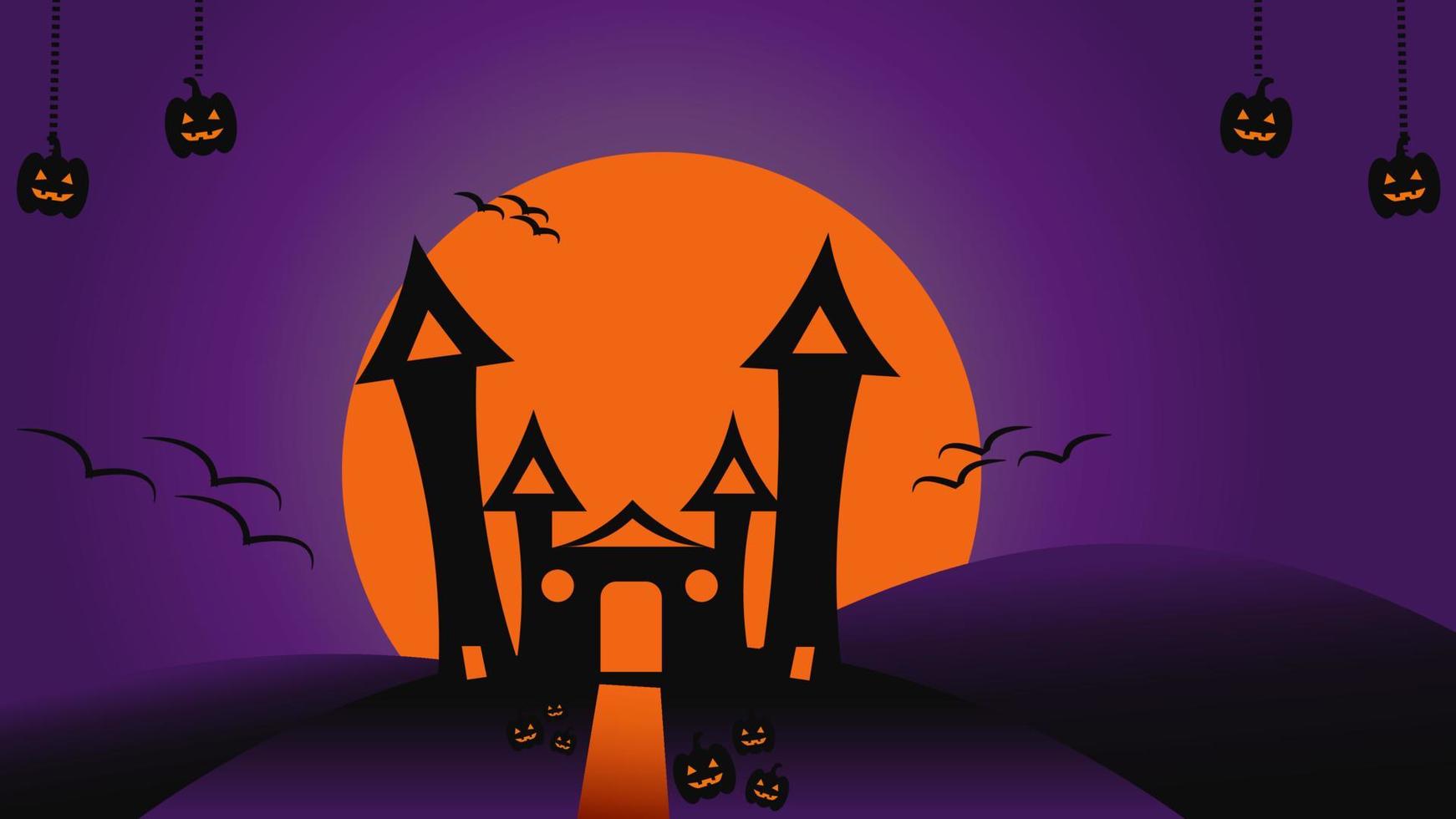 Happy Halloween Background vector