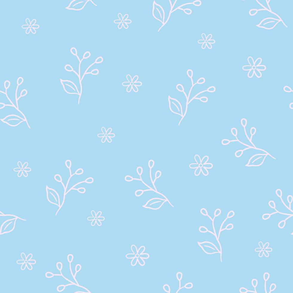 Flower Seamless Pattern vector
