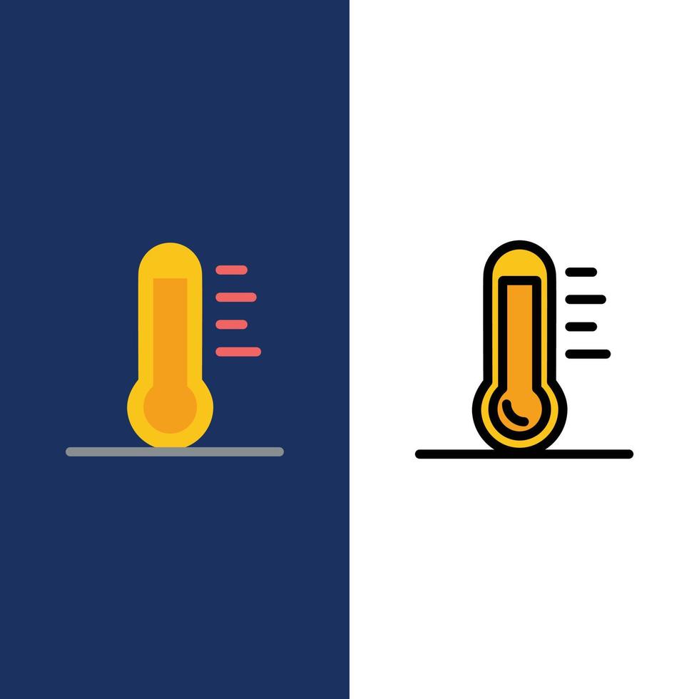 Eco Ecology Energy Environment Green  Icons Flat and Line Filled Icon Set Vector Blue Background