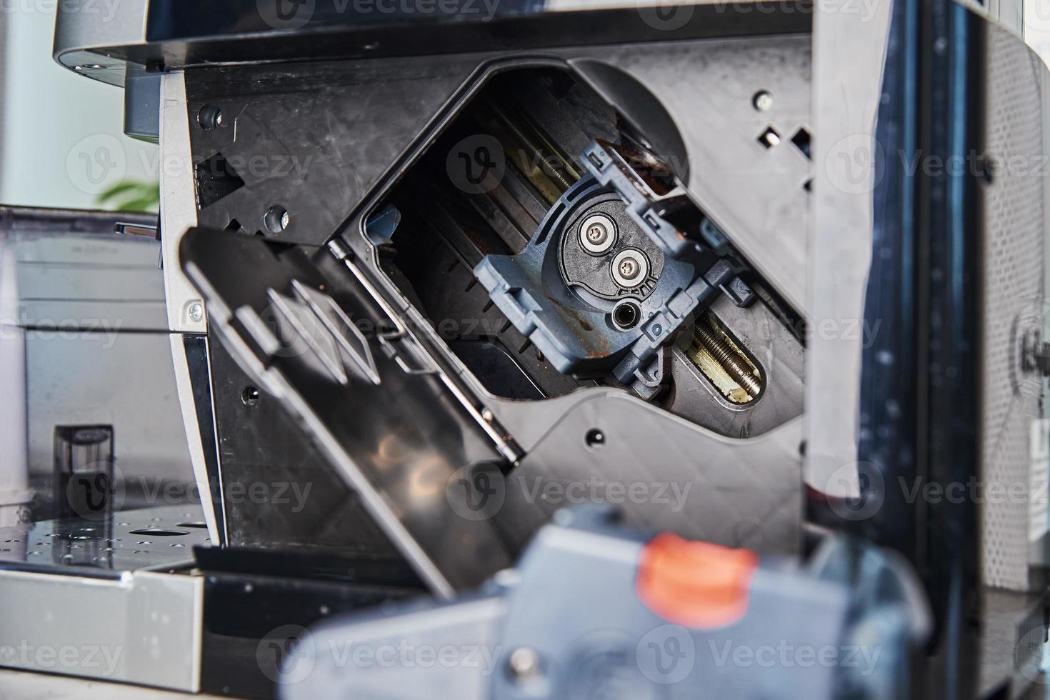 Automatic coffee machine maintenance 13143826 Stock Photo at Vecteezy