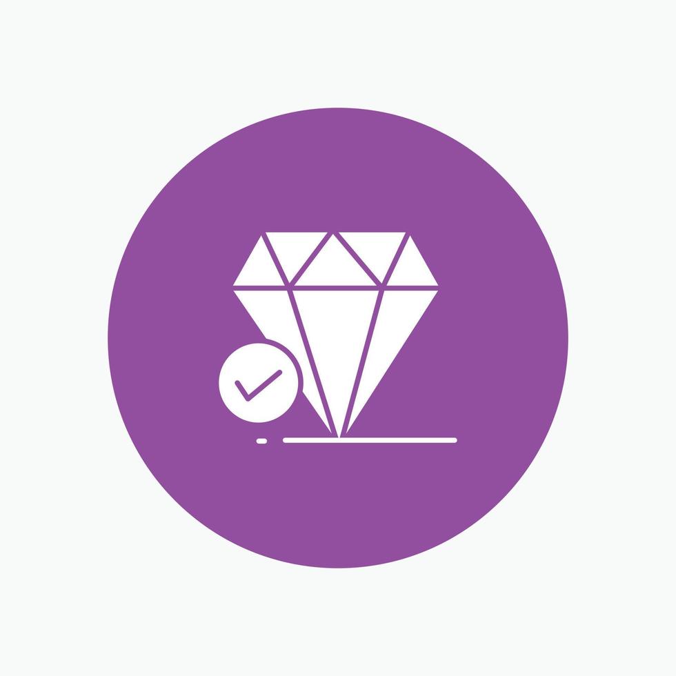 Diamond Jewel Big Think Chalk vector