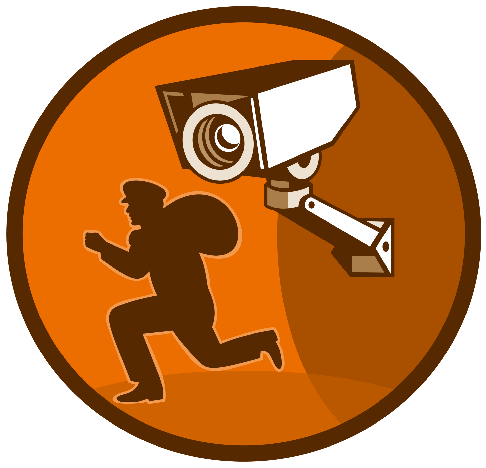 ladrão de câmera de vigilância de segurança correndo 13146754 PNG
