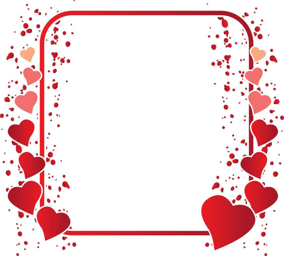 Frame Love Vector