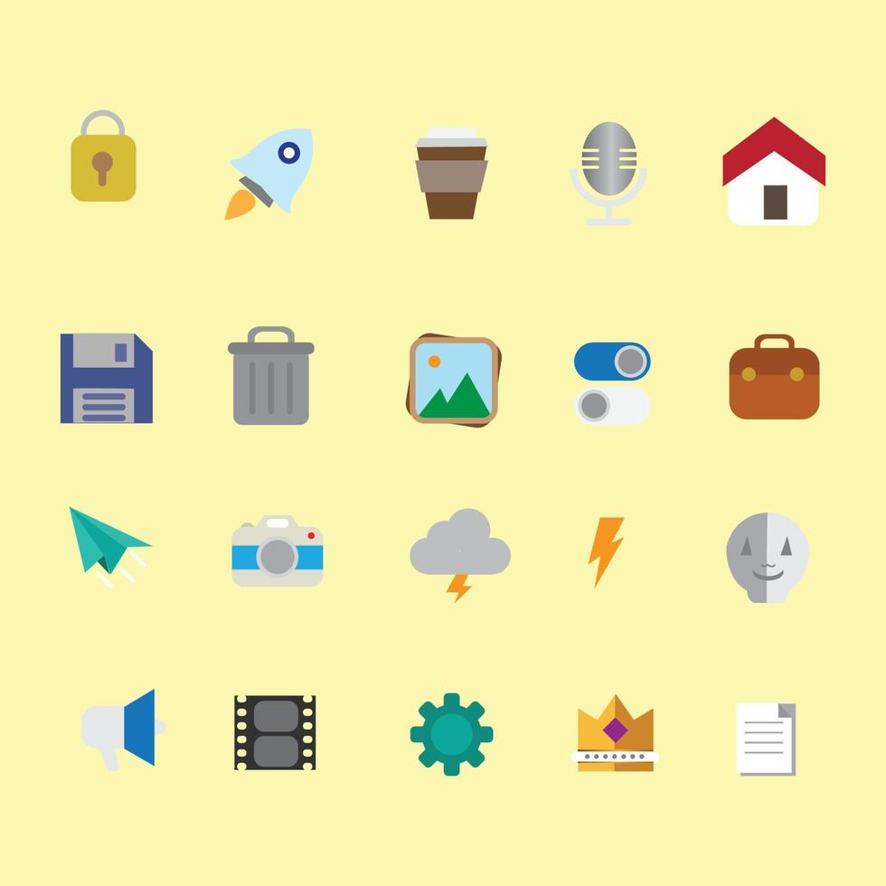 ICON symbols computer vector