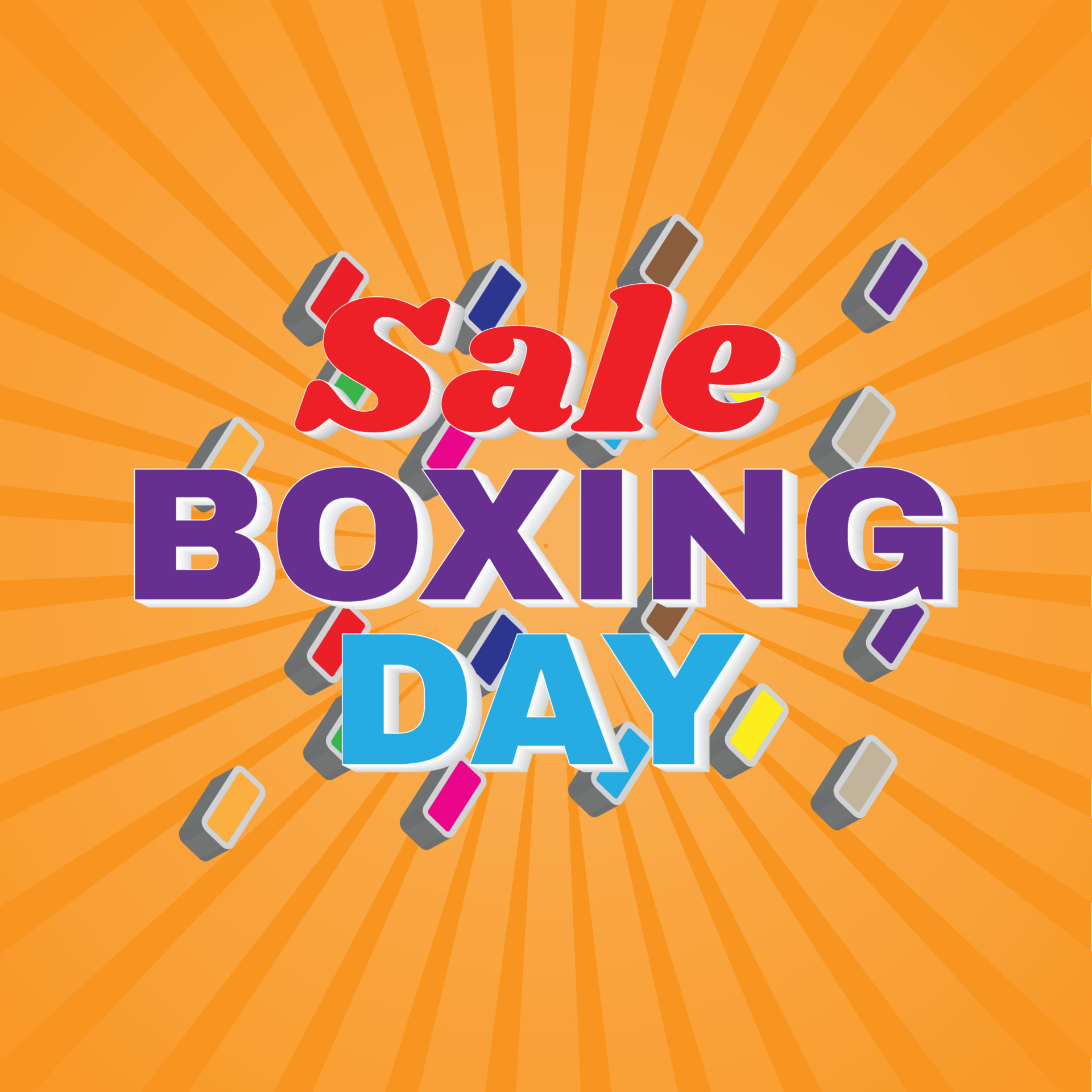 SALE BOXING DAY 13147037 Vector Art at Vecteezy
