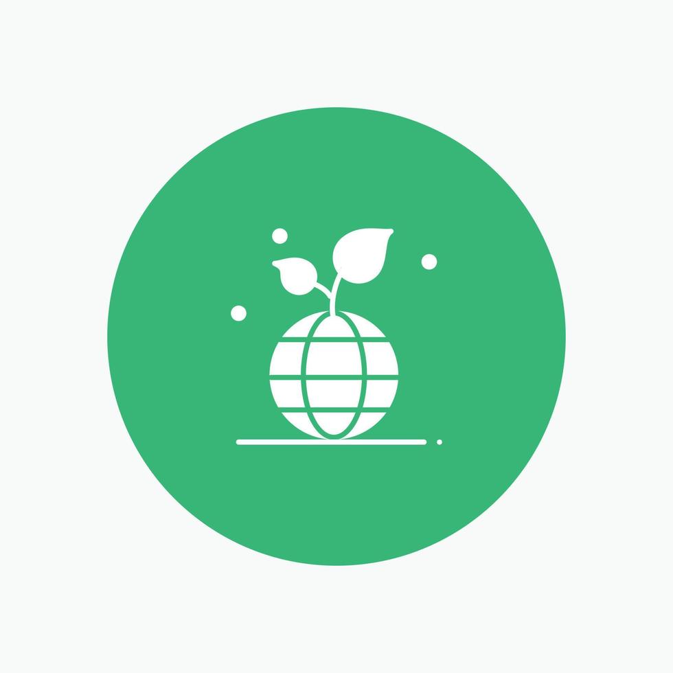 Growth Eco Friendly Globe vector