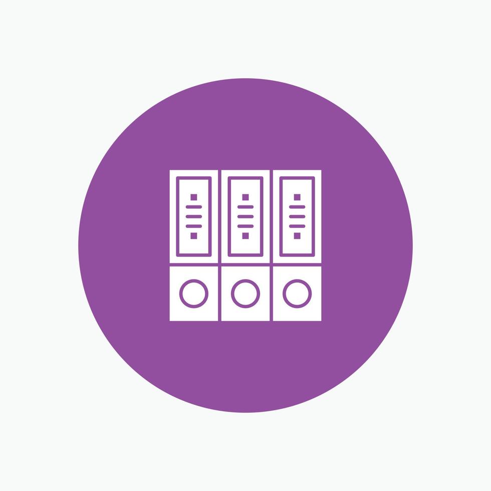 Files Archive Data Database Documents Folders vector