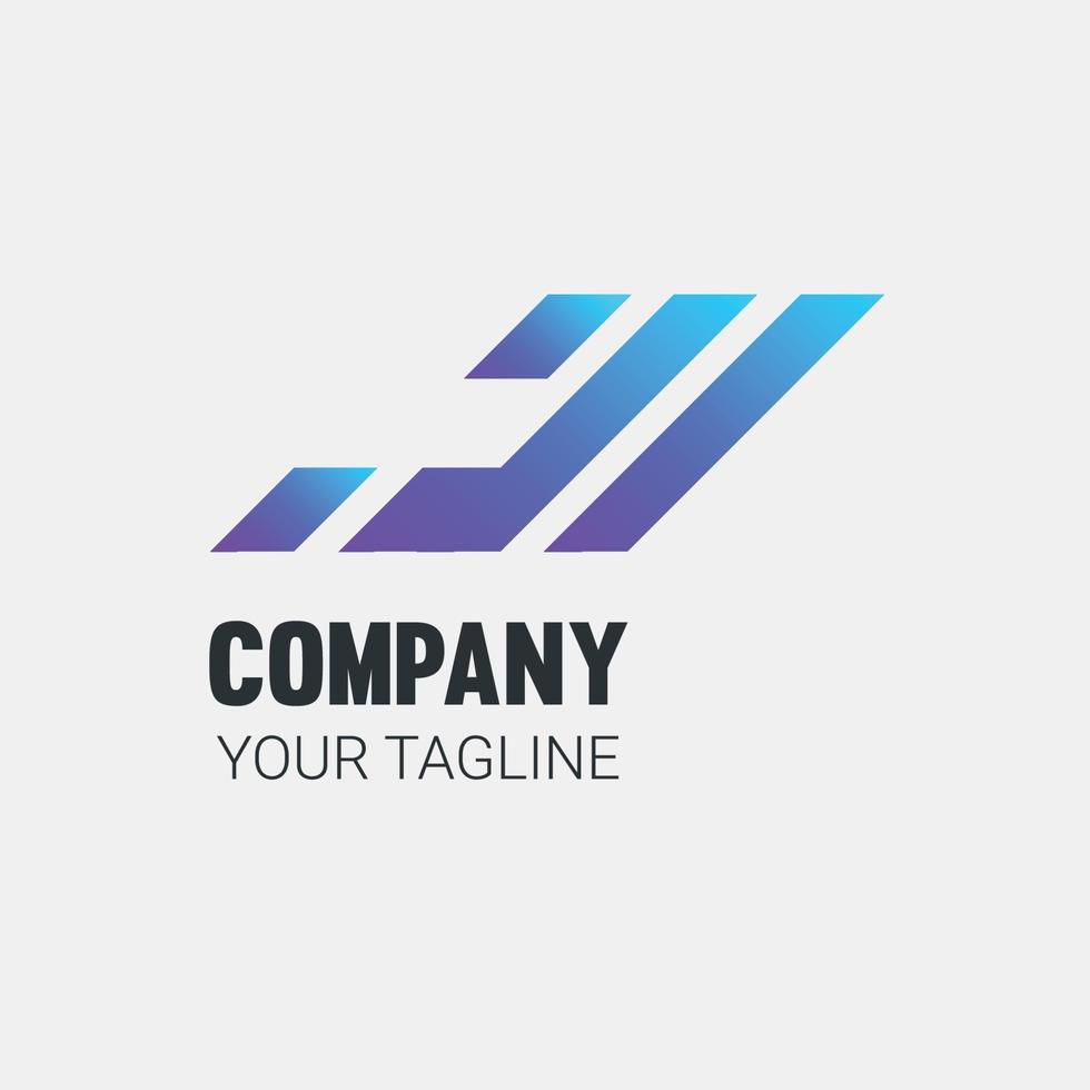 Modern Business and flying logo for corporate business and travel agency vector