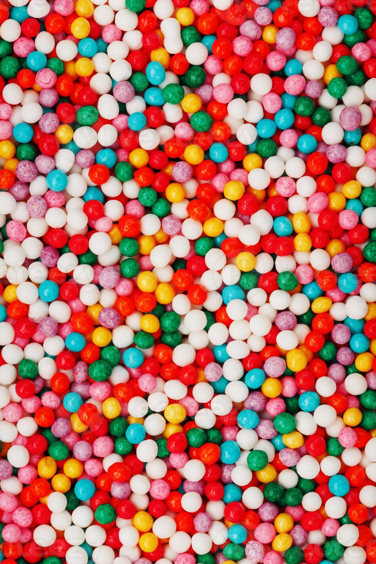 Colored balls texture as a background in full screen. 13150446 Stock