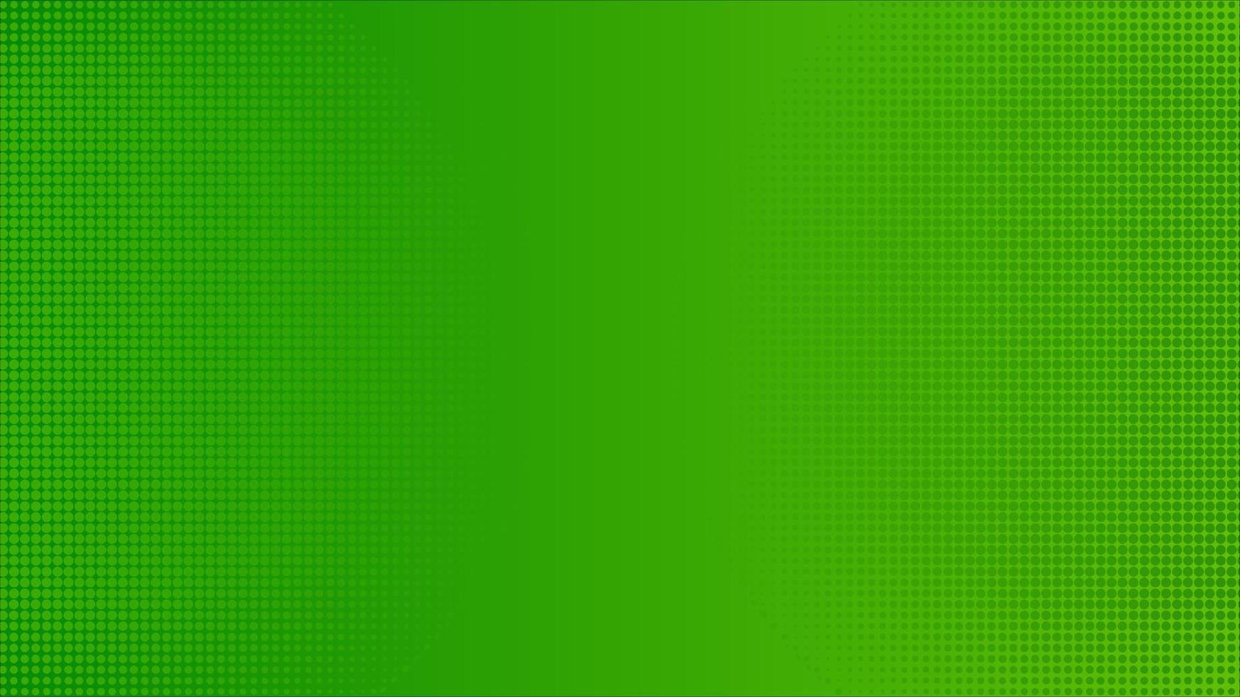 Green abstract background with halftone texture effect vector