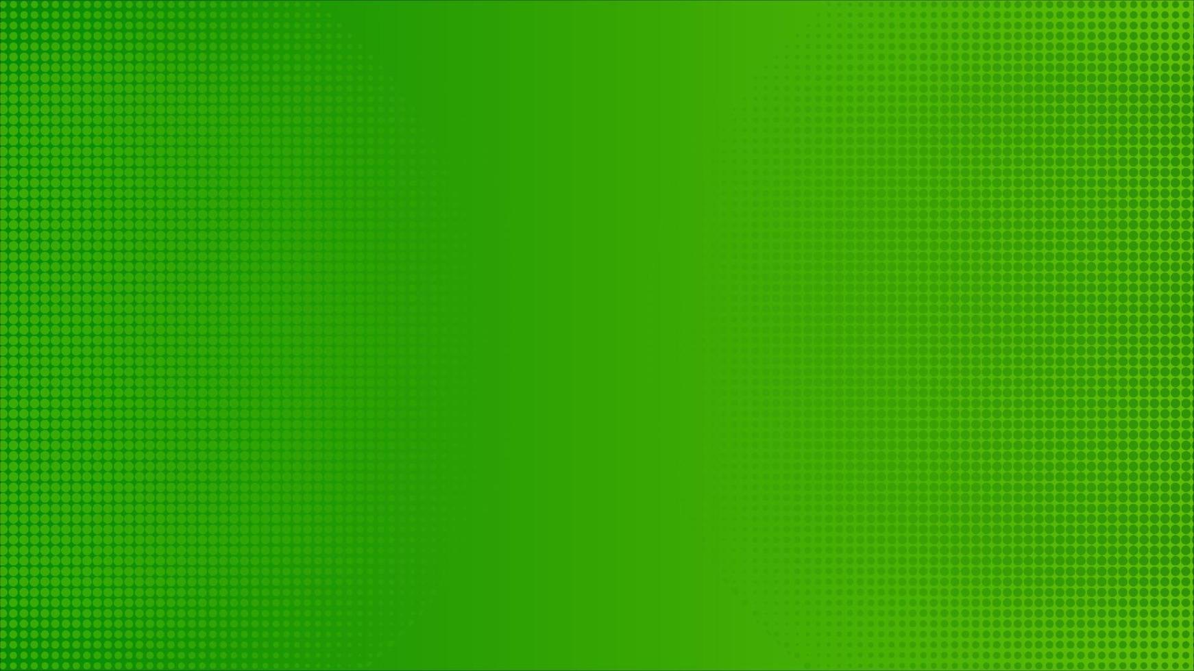 Green abstract background with halftone texture effect vector